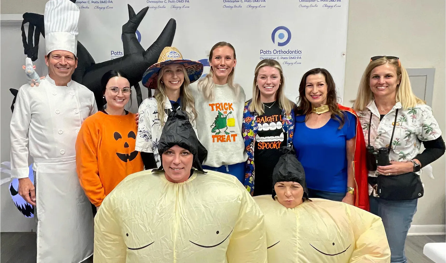 Halloween at Potts Orthodontics
